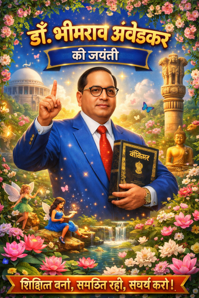 14 अप्रैल भीमराव अंबेडकर जयंती… संघर्ष से सफलता तक की महान कहानी
