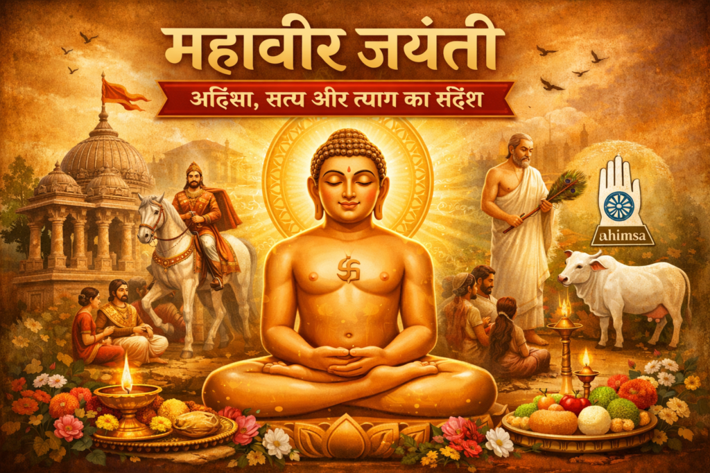 महावीर जयंती 31 मार्च 2025: सत्य, अहिंसा और त्याग का संदेश