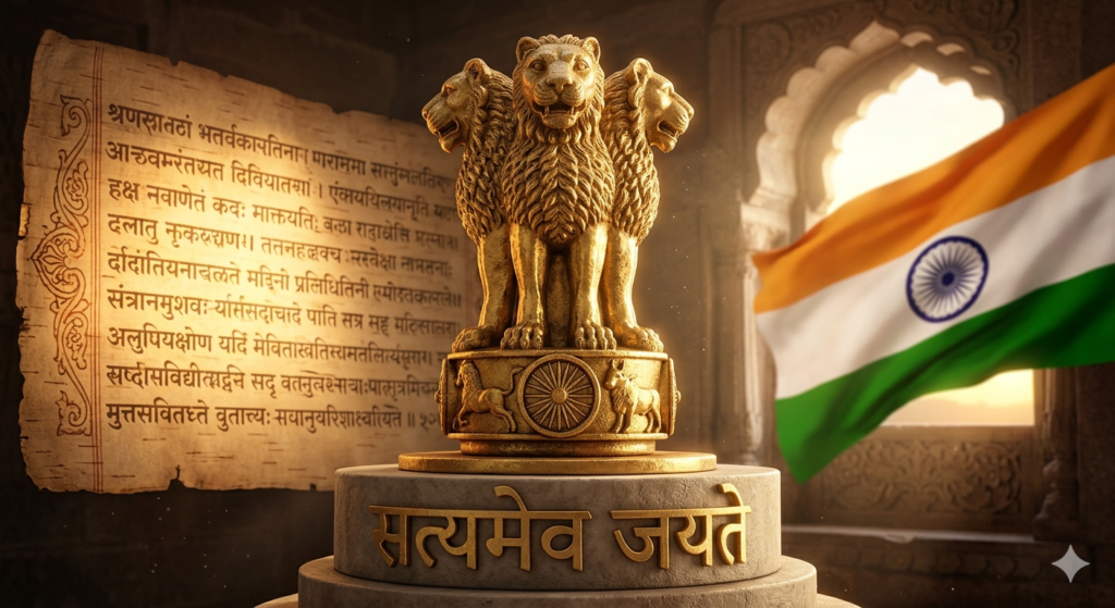 सत्यमेव जयते: मुण्डक उपनिषद का एक मंत्र कैसे बना भारत का राष्ट्रीय आदर्श वाक्य?