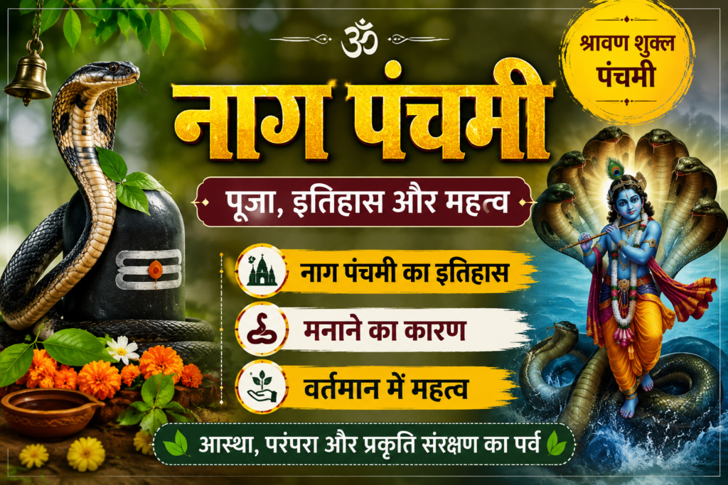 नाग पंचमी: इतिहास, मनाने का कारण और वर्तमान में महत्व