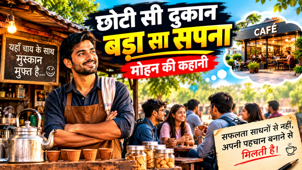 छोटी सी दुकान और बड़ा सा सपना